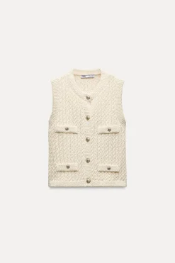 New TOP PUNTO OCHOS Mujer Cárdigan / Jerséis|Punto