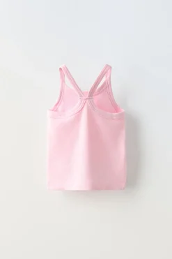 Niños ZARA 6 - 14 Años·Camisetas<TOP RIB