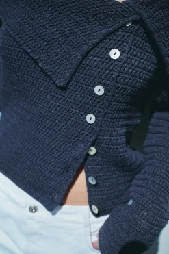 Clearance TOP RÚSTICO PUNTO Mujer Cárdigan / Jerséis|Punto