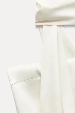 Outlet TOP SATINADO FOULARD Mujer Tops / Bodies