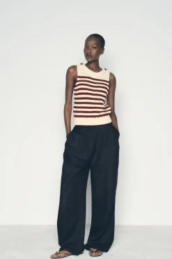 Outlet TOP SISA PUNTO BOTONES DORADOS Mujer Tops / Bodies