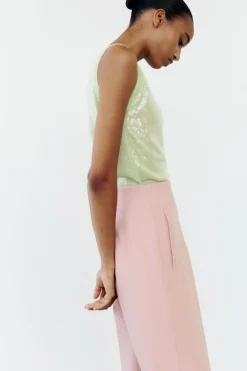 Sale TOP SISA PUNTO LENTEJUELAS Mujer Cárdigan / Jerséis|Punto