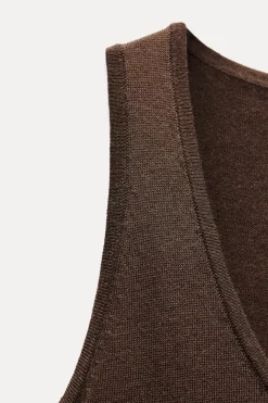 Hot TOP SISA PUNTO LISO Mujer Cárdigan / Jerséis|Punto