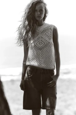 Online TOP SISA PUNTO POINTELLE Mujer Cárdigan / Jerséis|Punto