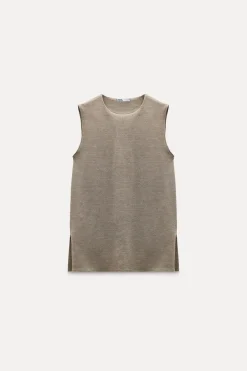 Clearance TOP SOFT MANGA SISA Mujer Tops / Bodies