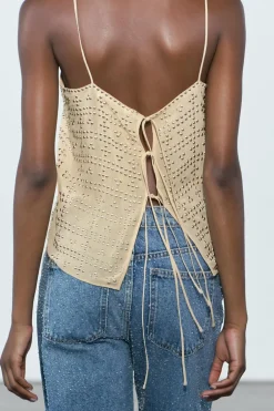 Outlet TOP TACHAS ZW COLLECTION Mujer Tops / Bodies