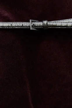 Sale TOP TERCIOPELO CINTURÓN Mujer Tops / Bodies