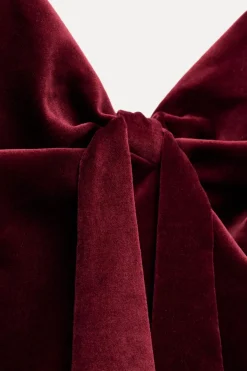 Discount TOP TERCIOPELO LAZO Mujer Tops / Bodies