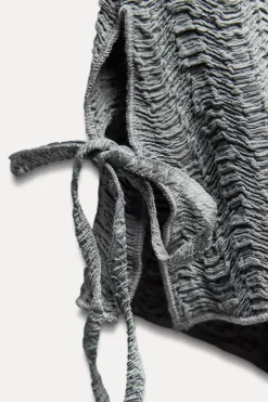 Outlet TOP TEXTURA ASIMÉTRICA Mujer Tops / Bodies