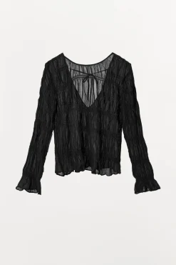 Online TOP TEXTURA FRUNCES Mujer Tops / Bodies|Lenceria