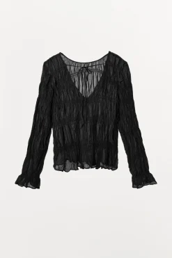 Online TOP TEXTURA FRUNCES Mujer Tops / Bodies|Lenceria