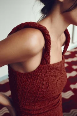 Fashion TOP TEXTURA TIRANTES Mujer Tops / Bodies