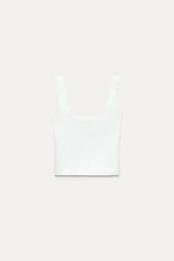 New TOP TIRANTES PUNTO STRETCH Mujer Tops / Bodies