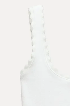 New TOP TIRANTES PUNTO STRETCH Mujer Tops / Bodies