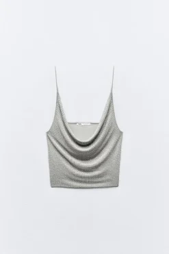 New TOP TUL BRILLOS Mujer Tops / Bodies