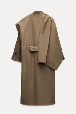New TRENCH CAPA OVERSIZE ZW COLLECTION Mujer Abrigos / Anoraks