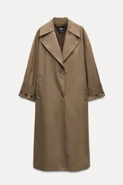 New TRENCH CAPA OVERSIZE ZW COLLECTION Mujer Abrigos / Anoraks