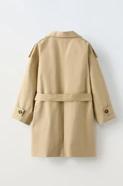 Niños ZARA 6 - 14 Años·Abrigos<TRENCH CINTURÓN
