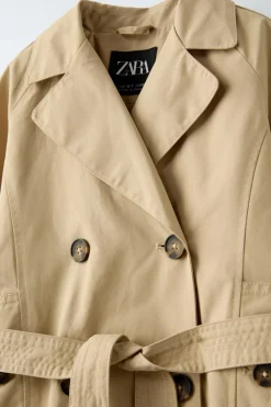 Niños ZARA 6 - 14 Años·Abrigos<TRENCH CINTURÓN