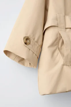 Niños ZARA 6 - 18 Meses·Abrigos / Buzos<TRENCH CINTURÓN