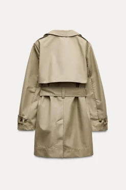 Discount TRENCH CINTURÓN WATER REPELLENT ZW COLLECTION Mujer Abrigos / Anoraks