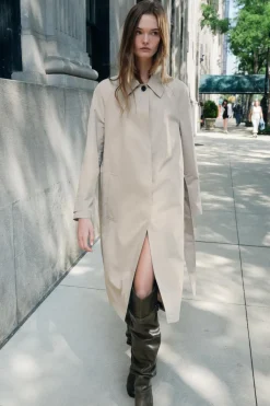 Fashion TRENCH CINTURÓN ZW COLLECTION Mujer Abrigos / Anoraks