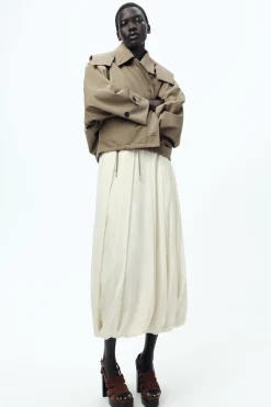 Best TRENCH CORTO CAPUCHA ZW COLLECTION Mujer Abrigos / Anoraks|Chaquetas / Cazadoras