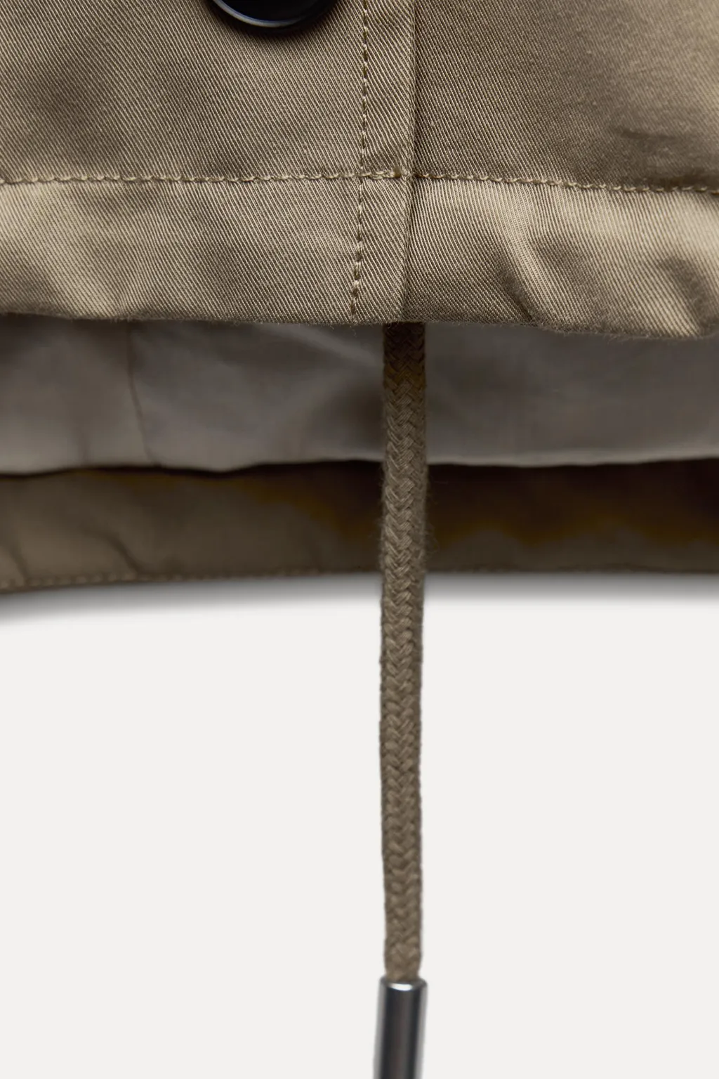 Best TRENCH CORTO CAPUCHA ZW COLLECTION Mujer Abrigos / Anoraks|Chaquetas / Cazadoras