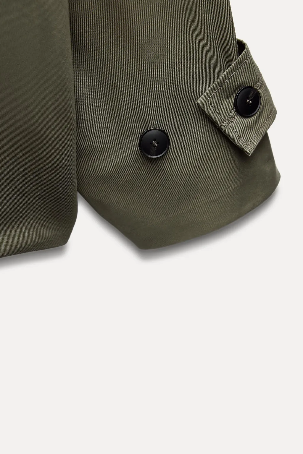 New TRENCH CORTO CAPUCHA ZW COLLECTION Mujer Abrigos / Anoraks|Chaquetas / Cazadoras