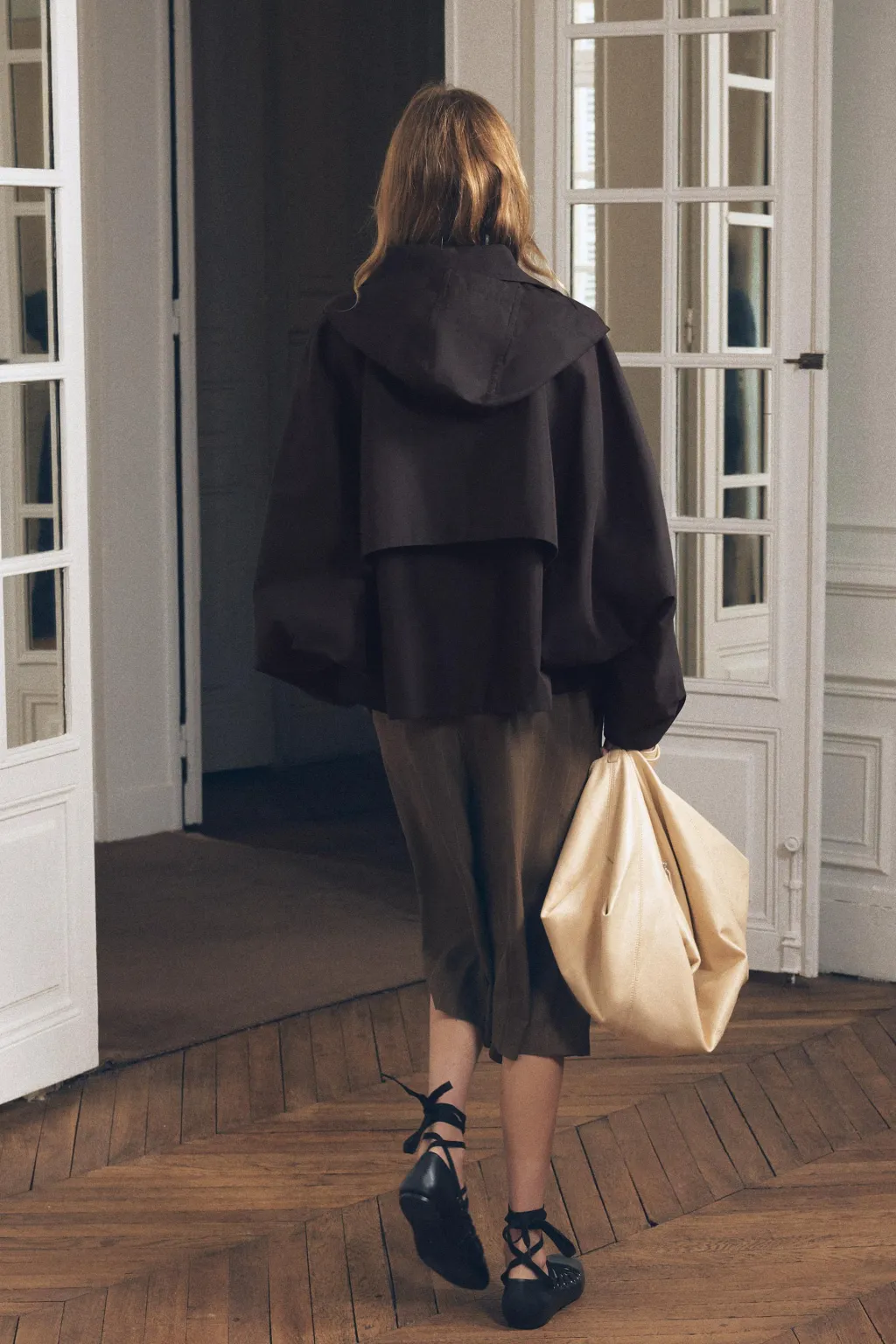 Clearance TRENCH CORTO CAPUCHA ZW COLLECTION Mujer Abrigos / Anoraks|Chaquetas / Cazadoras