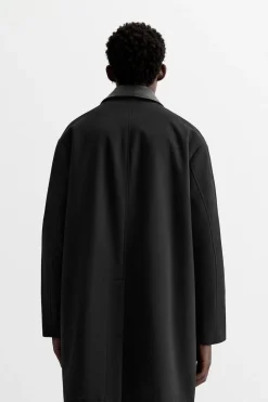 Clearance TRENCH CUELLO PIEL LIMITED EDITION Hombre Cazadoras|Abrigos / Gabardinas