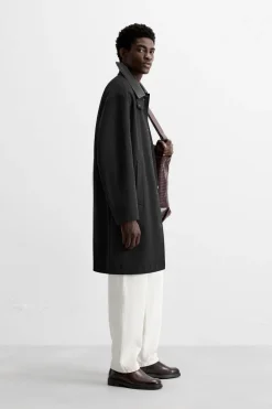 Clearance TRENCH CUELLO PIEL LIMITED EDITION Hombre Cazadoras|Abrigos / Gabardinas