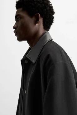 Clearance TRENCH CUELLO PIEL LIMITED EDITION Hombre Cazadoras|Abrigos / Gabardinas