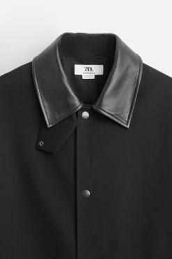 Clearance TRENCH CUELLO PIEL LIMITED EDITION Hombre Cazadoras|Abrigos / Gabardinas