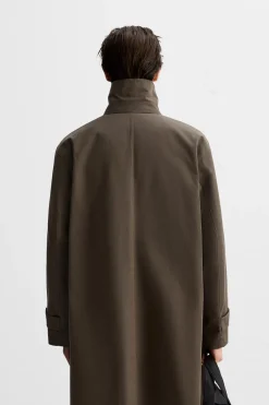 Outlet TRENCH EFECTO ENCERADO Hombre Cazadoras|Abrigos / Gabardinas