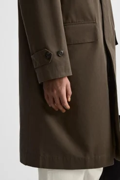 Outlet TRENCH EFECTO ENCERADO Hombre Cazadoras|Abrigos / Gabardinas