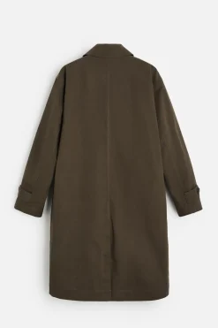 Outlet TRENCH EFECTO ENCERADO Hombre Cazadoras|Abrigos / Gabardinas