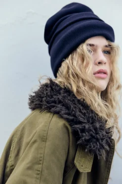 Outlet TRENCH ENCERADO CUELLO EFECTO PELO Mujer Abrigos / Anoraks