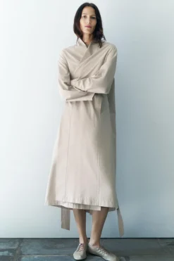 Outlet TRENCH KIMONO ZW COLLECTION Mujer Abrigos / Anoraks