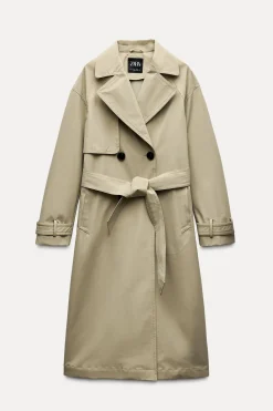 Discount TRENCH MIDI CINTURÓN WATER REPELLENT Mujer Abrigos / Anoraks