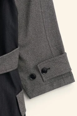 Online TRENCH OVERSIZE FIT COMBINADO LIMITED EDITION Hombre Cazadoras|Abrigos / Gabardinas