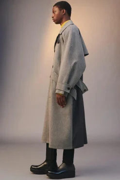 Online TRENCH OVERSIZE FIT COMBINADO LIMITED EDITION Hombre Cazadoras|Abrigos / Gabardinas