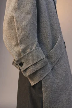 Online TRENCH OVERSIZE FIT COMBINADO LIMITED EDITION Hombre Cazadoras|Abrigos / Gabardinas