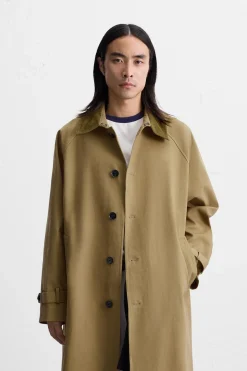 Online TRENCH OVERSIZE FIT TWILL Hombre Cazadoras|Abrigos / Gabardinas