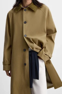 Online TRENCH OVERSIZE FIT TWILL Hombre Cazadoras|Abrigos / Gabardinas