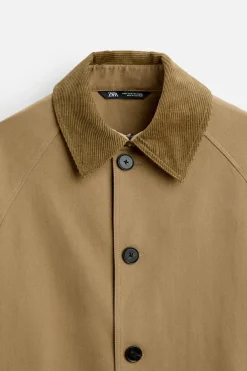 Online TRENCH OVERSIZE FIT TWILL Hombre Cazadoras|Abrigos / Gabardinas