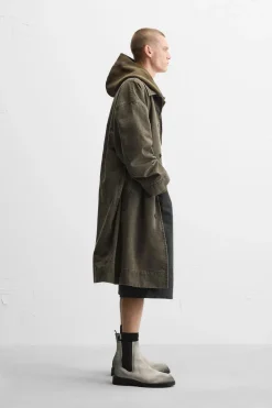 Outlet TRENCH OVERSIZE LIMITED EDITION Hombre Cazadoras|Abrigos / Gabardinas