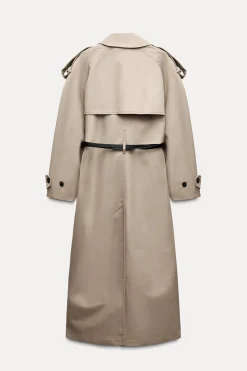 Outlet TRENCH OVERSIZE WATER REPELLENT ZW COLLECTION Mujer Abrigos / Anoraks