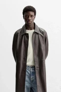 Outlet TRENCH PIEL Hombre Cazadoras|Abrigos / Gabardinas