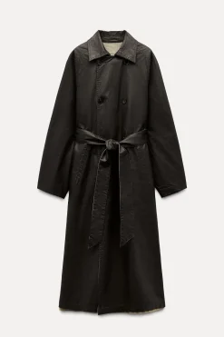 Clearance TRENCH REVERSIBLE ZW COLLECTION Mujer Abrigos / Anoraks